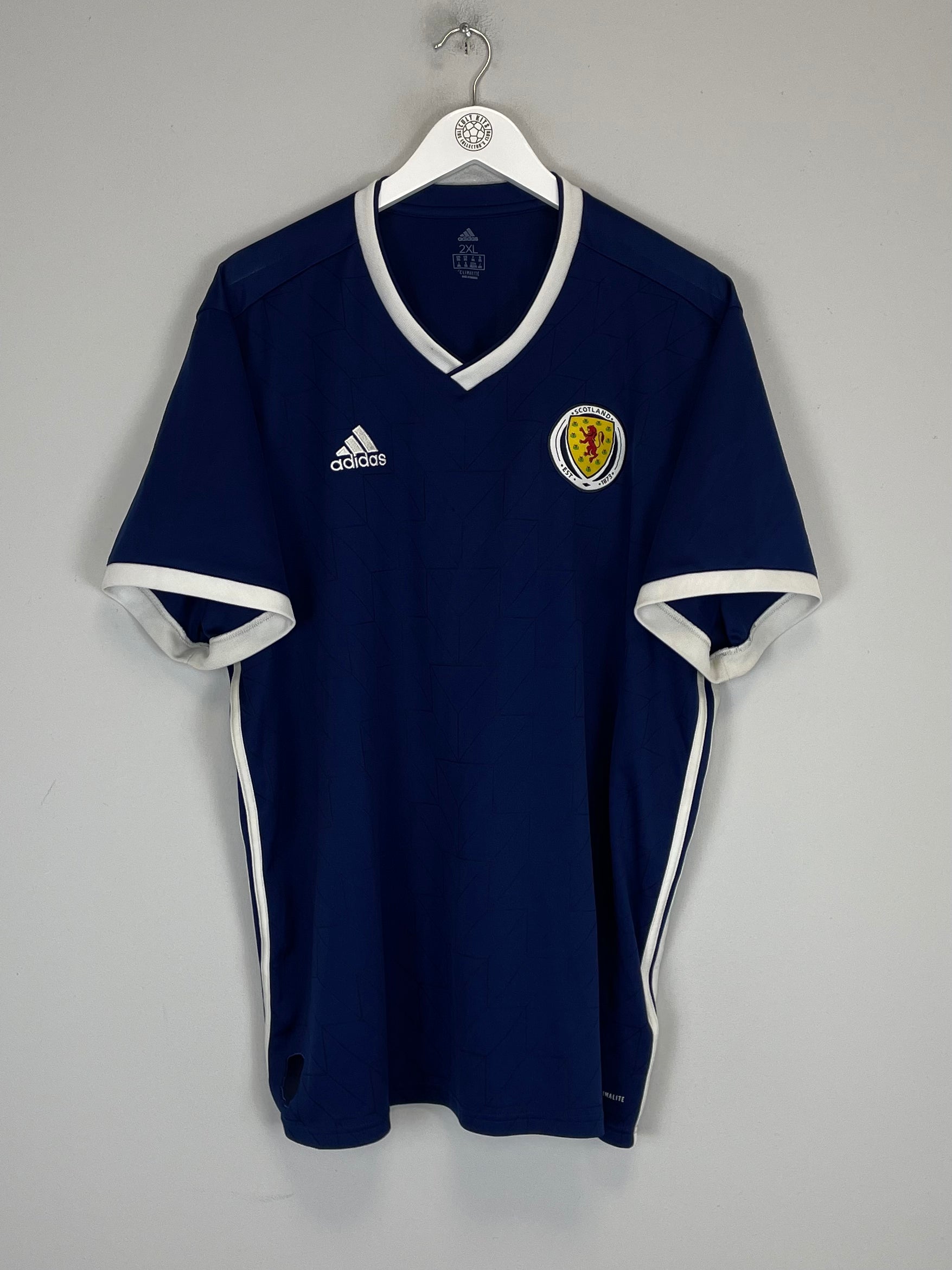 Shop 2017/19 SCOTLAND HOME SHIRT (XXL) ADIDAS, classic football shirts, vintage football shirts & retro soccer jerseys at Cult Kits