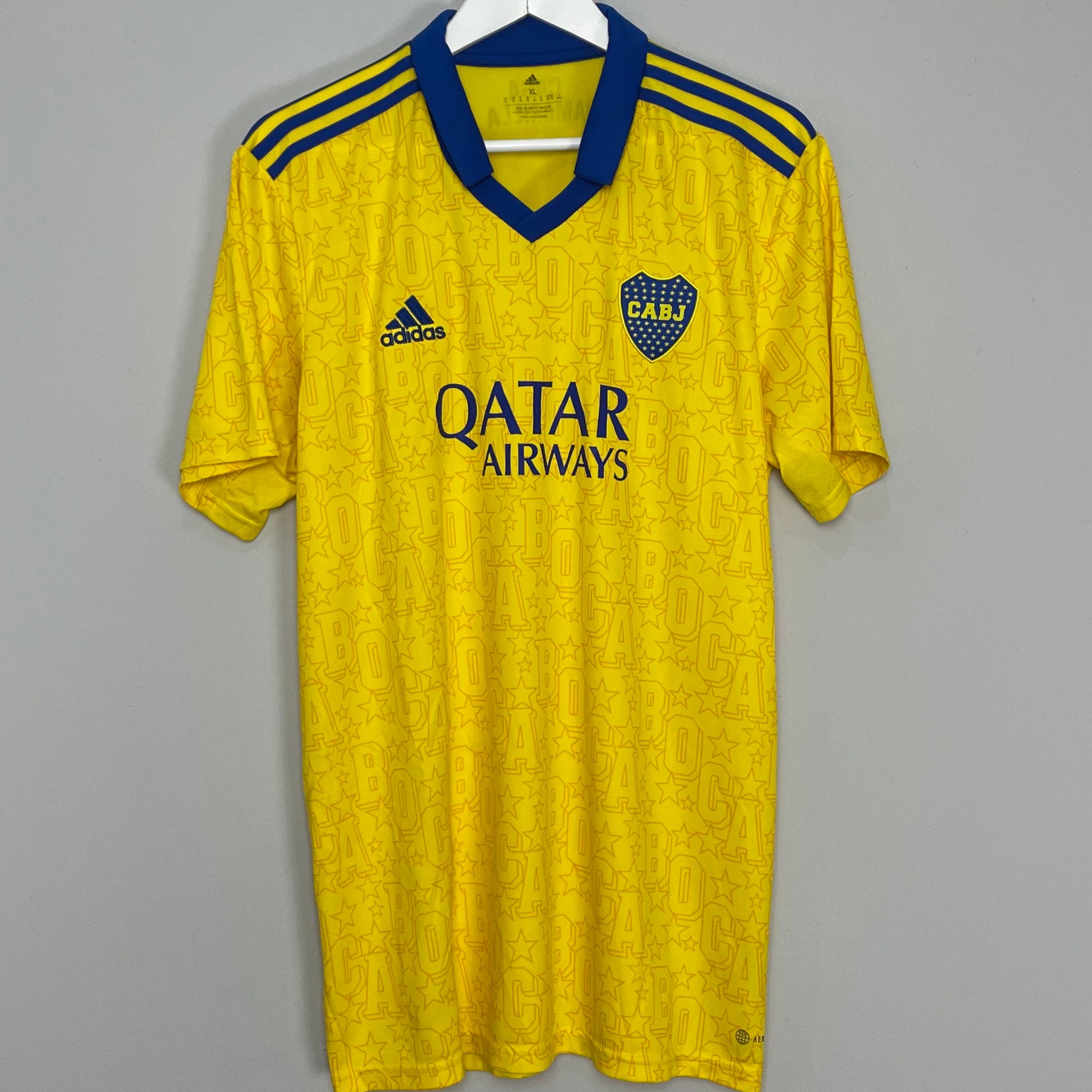 Shop 2022/23 BOCA JUNIORS THIRD SHIRT (XL) ADIDAS, classic football shirts, vintage football shirts & retro soccer jerseys at Cult Kits