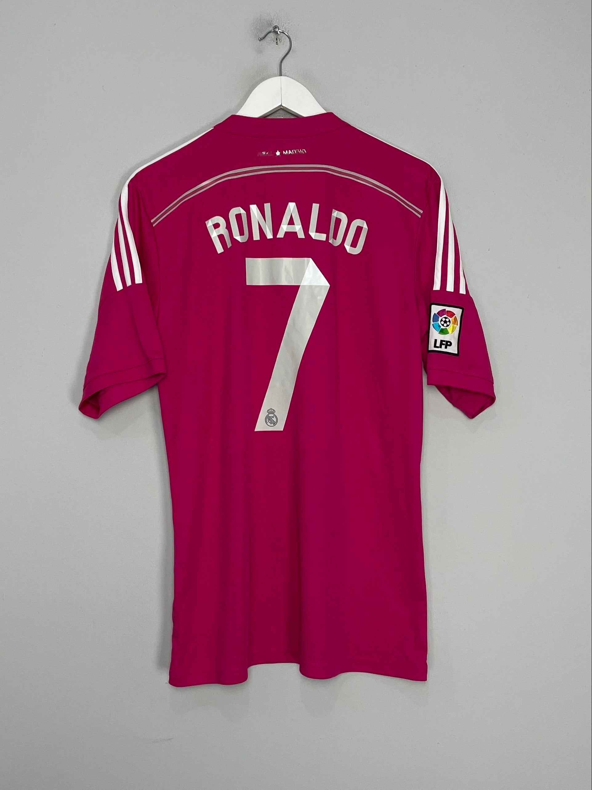 Shop 2014/15 REAL MADRID RONALDO #7 AWAY SHIRT (L) ADIDAS, classic football shirts, vintage football shirts & retro soccer jerseys at Cult Kits