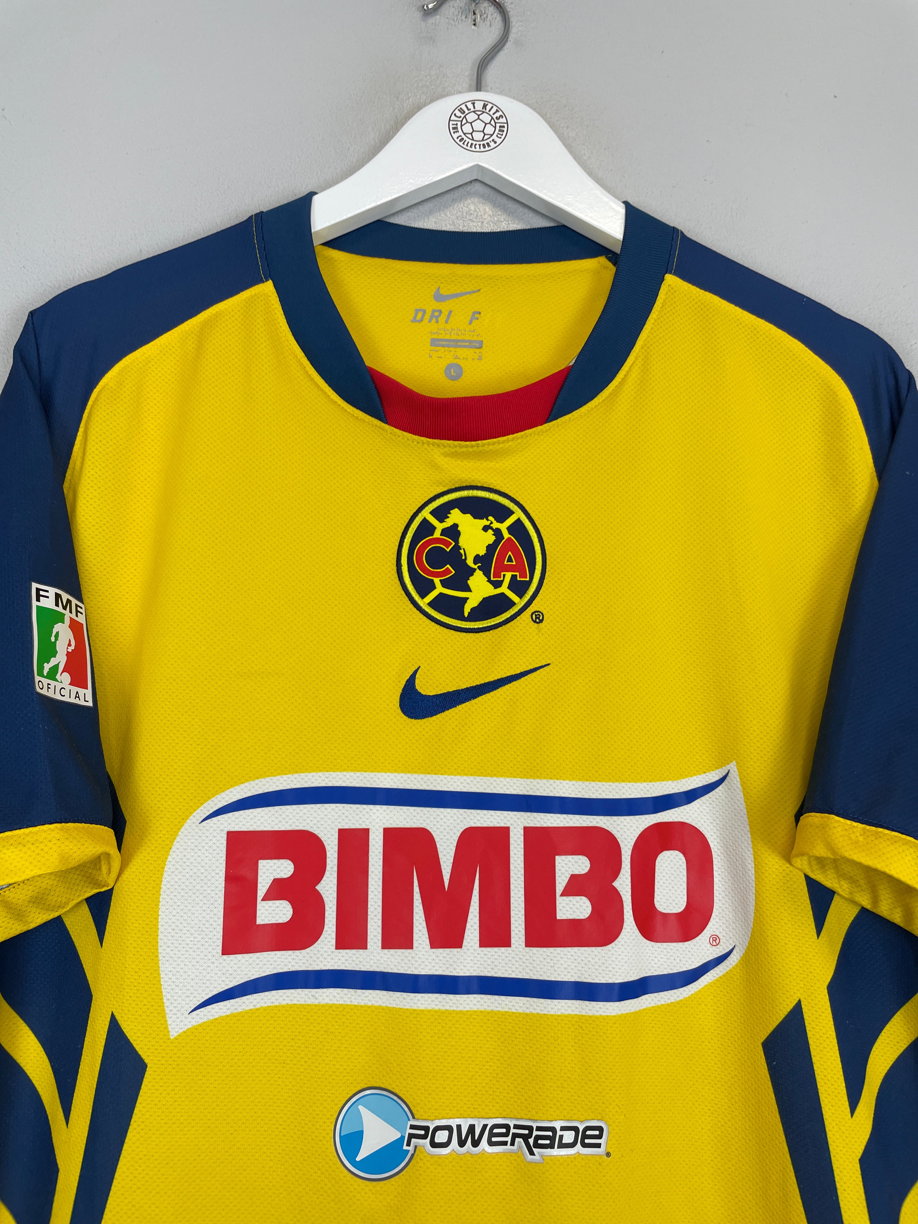 Shop 2010/11 CLUB AMERICA HOME SHIRT (L) NIKE, classic football shirts, vintage football shirts & retro soccer jerseys at Cult Kits