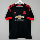 Shop 2015/16 MANCHESTER UNITED ROONEY #10 THIRD SHIRT (L) ADIDAS, classic football shirts, vintage football shirts & retro soccer jerseys at Cult Kits