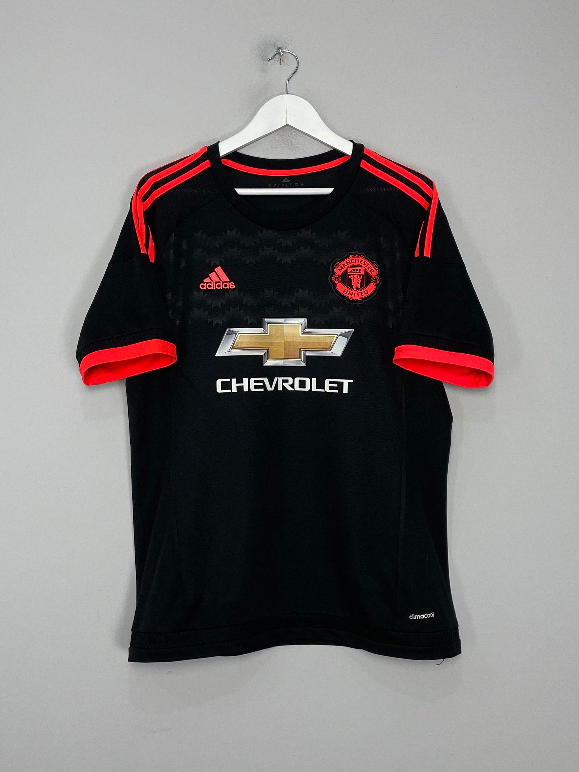 Shop 2015/16 MANCHESTER UNITED ROONEY #10 THIRD SHIRT (L) ADIDAS, classic football shirts, vintage football shirts & retro soccer jerseys at Cult Kits