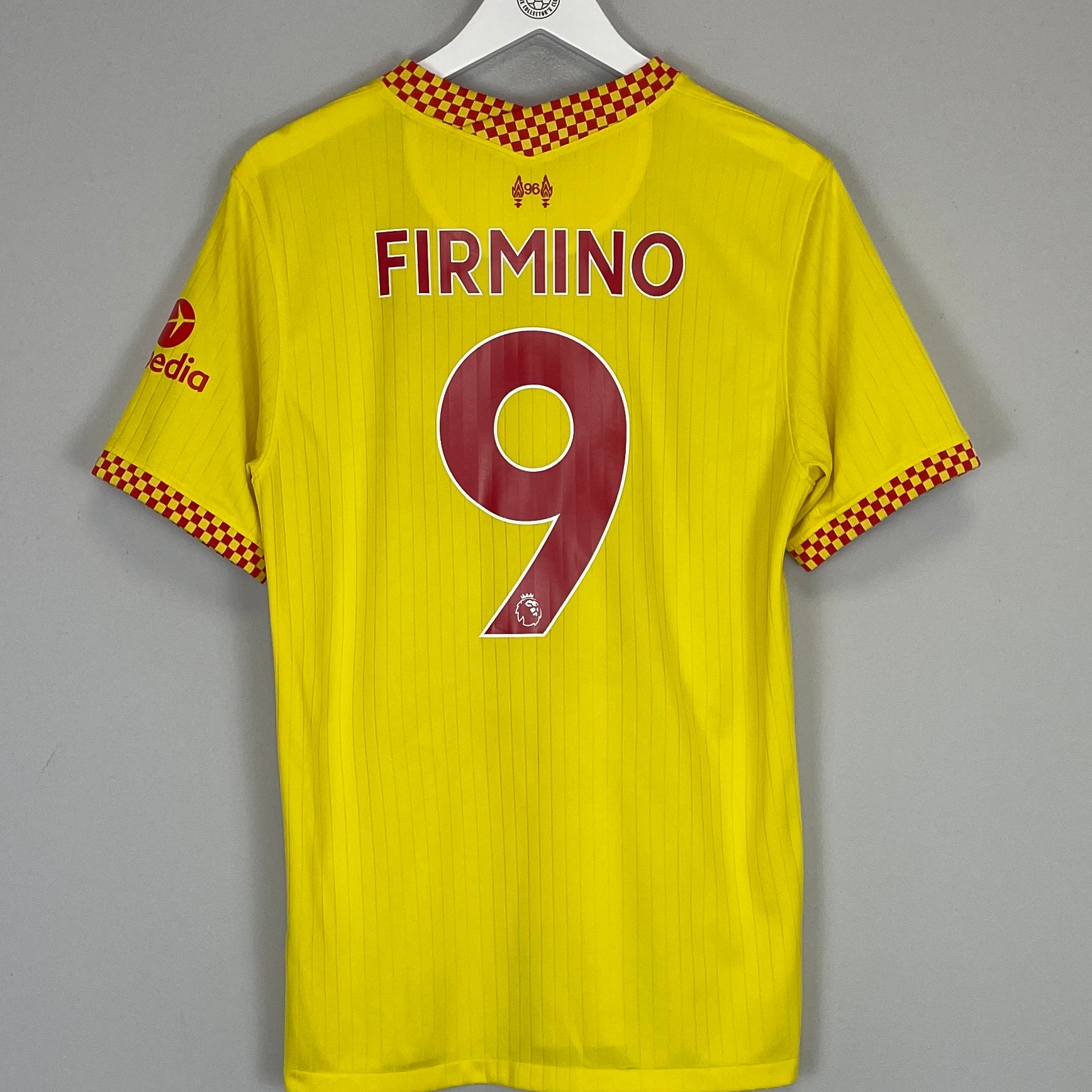 Shop 2020/21 LIVERPOOL FIRMINO #9 THIRD SHIRT (M) NIKE, classic football shirts, vintage football shirts & retro soccer jerseys at Cult Kits
