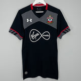 Shop 2016/17 SOUTHAMPTON VIRGIL #17 AWAY SHIRT (L) UNDER ARMOUR, classic football shirts, vintage football shirts & retro soccer jerseys at Cult Kits