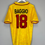 1994/96 AC MILAN BAGGIO #18 THIRD SHIRT (XL) LOTTO