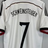 2014/15 GERMANY SCHWEINSTEIGER #7 HOME SHIRT (L) ADIDAS