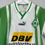 1996/97 WERDER BREMEN #9 HOME SHIRT (XS) PUMA