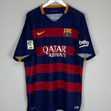 2015/16 BARCELONA NEYMAR JR #11 HOME SHIRT (XXL) NIKE