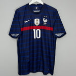 Shop 2020/21 FRANCE MBAPPE #10 HOME SHIRT (L) NIKE, classic football shirts, vintage football shirts & retro soccer jerseys at Cult Kits