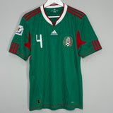 2010/11 MEXICO R.MARQUEZ #4 HOME SHIRT (M) ADIDAS