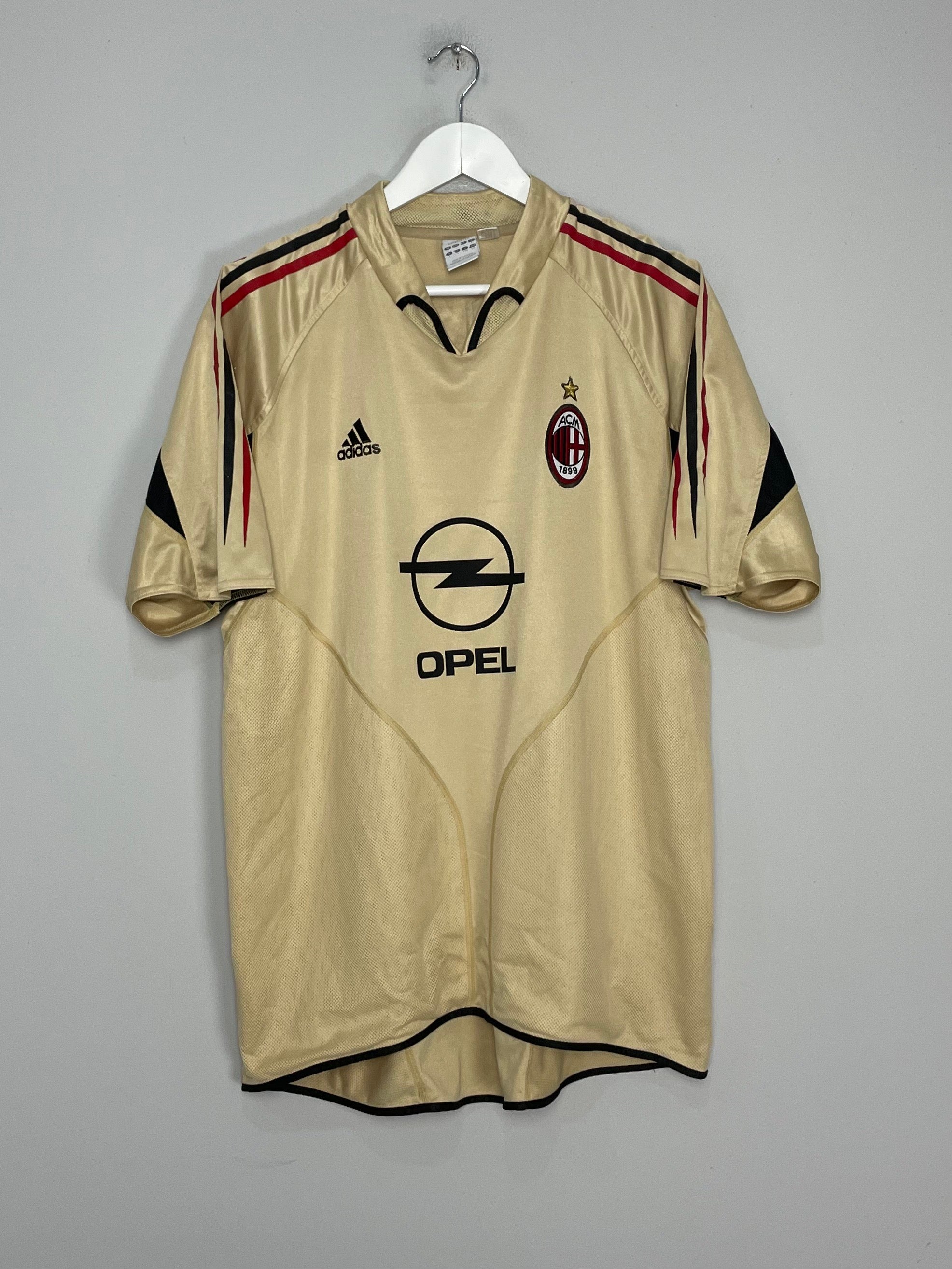 Shop 2004/05 AC MILAN KAKA #22 THIRD SHIRT (L) ADIDAS, classic football shirts, vintage football shirts & retro soccer jerseys at Cult Kits