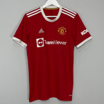 Shop 2021/22 MANCHESTER UNITED RONALDO #7 HOME SHIRT (M) ADIDAS, classic football shirts, vintage football shirts & retro soccer jerseys at Cult Kits