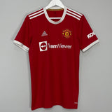 Shop 2021/22 MANCHESTER UNITED RONALDO #7 HOME SHIRT (M) ADIDAS, classic football shirts, vintage football shirts & retro soccer jerseys at Cult Kits