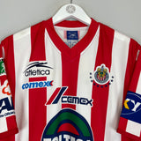 2001/02 CHIVAS GUADALAJARA HOME SHIRT (L) ATLETICA