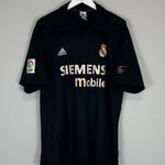 Shop 2002/03 REAL MADRID ZIDANE #5 *CENTENARY* AWAY SHIRT (L) ADIDAS, classic football shirts, vintage football shirts & retro soccer jerseys at Cult Kits