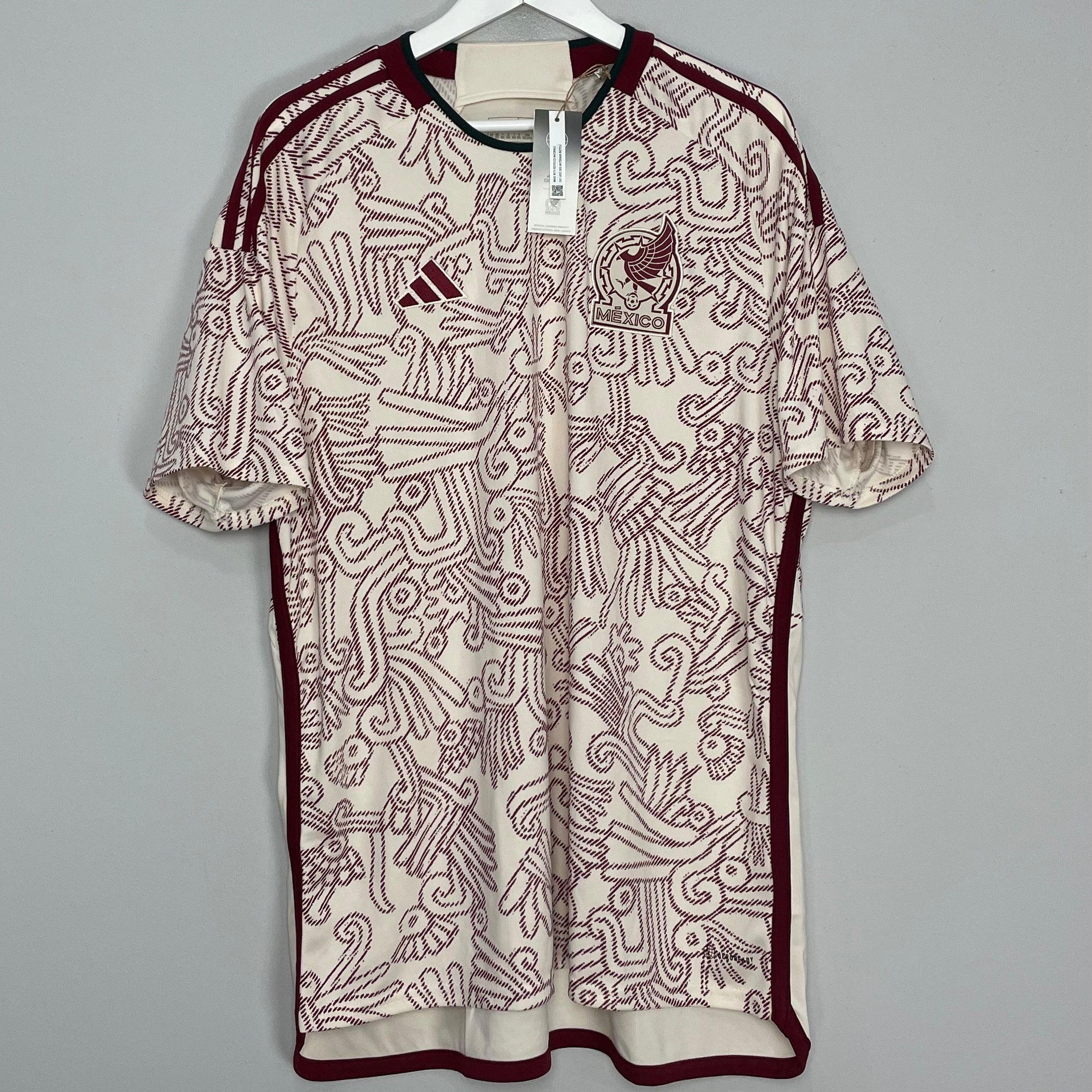 Shop 2022/23 MEXICO *BNWT* AWAY SHIRT (XXL) ADIDAS, classic football shirts, vintage football shirts & retro soccer jerseys at Cult Kits