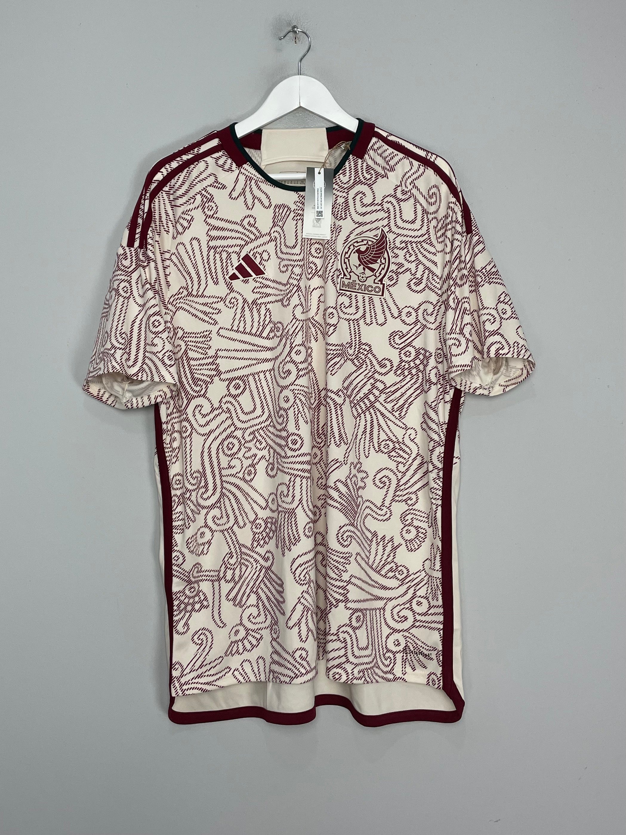 Shop 2022/23 MEXICO *BNWT* AWAY SHIRT (XXL) ADIDAS, classic football shirts, vintage football shirts & retro soccer jerseys at Cult Kits