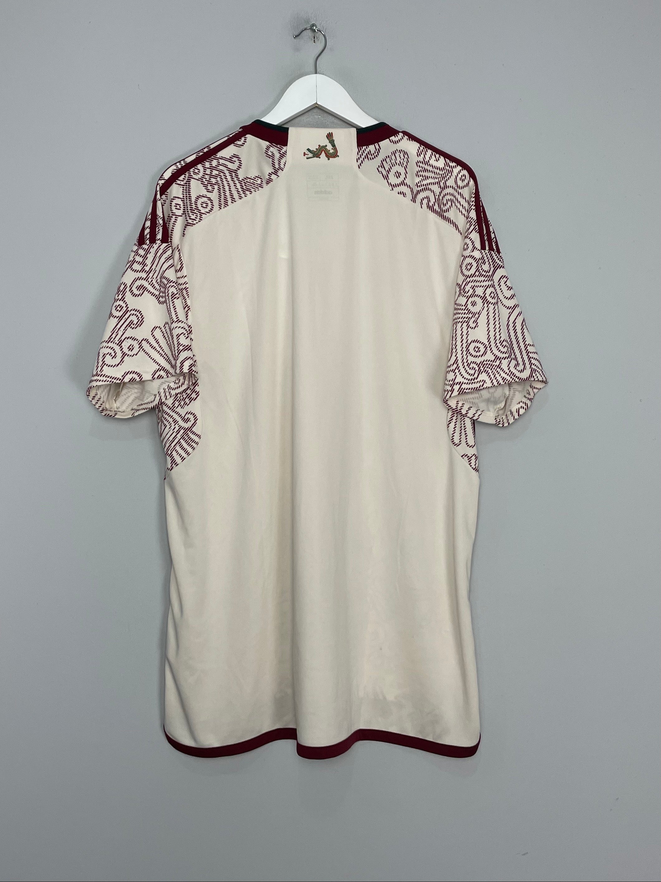 Shop 2022/23 MEXICO *BNWT* AWAY SHIRT (XXL) ADIDAS, classic football shirts, vintage football shirts & retro soccer jerseys at Cult Kits