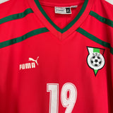 2000/02 BULGARIA PETROV #19 HOME SHIRT (XL) PUMA