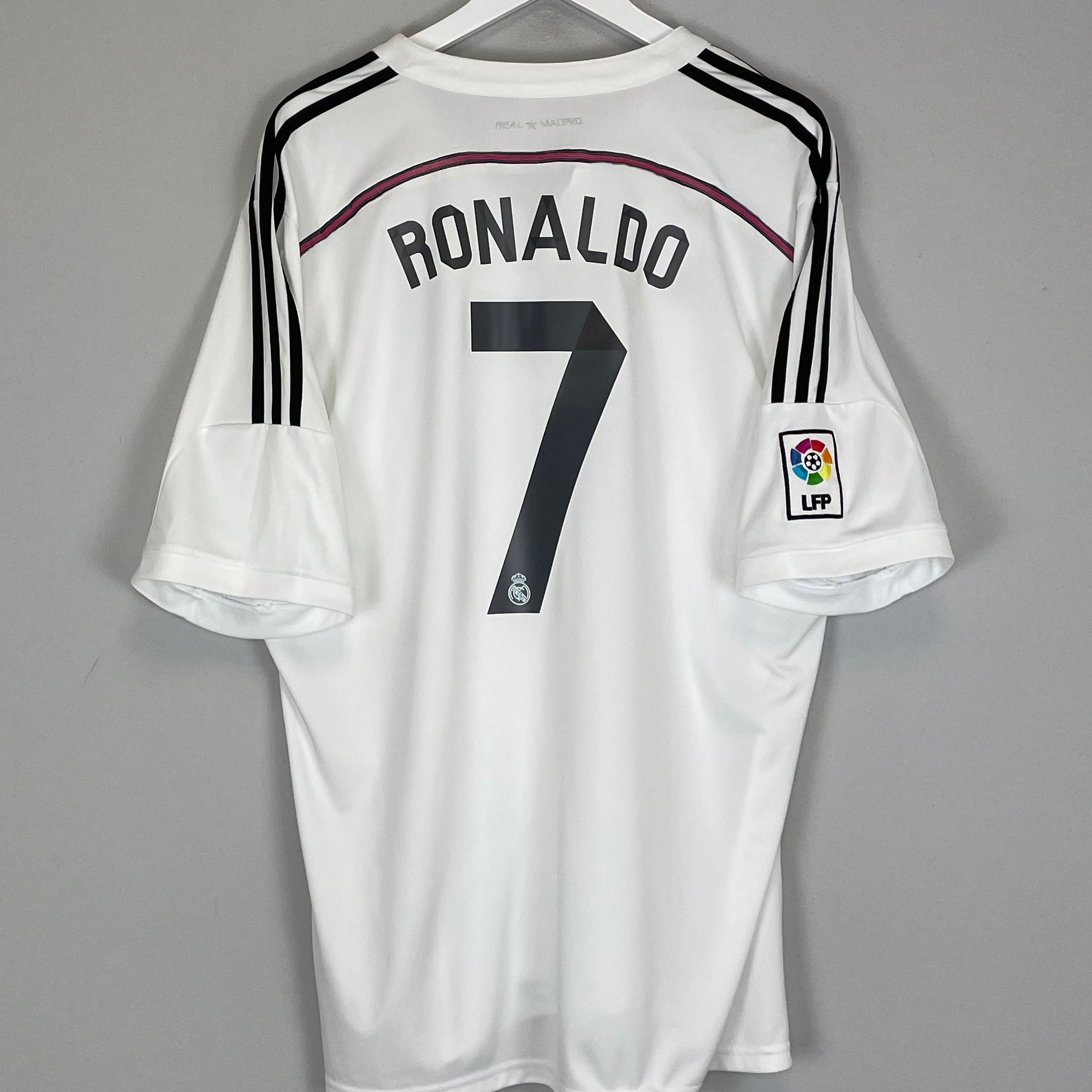 Shop 2014/15 REAL MADRID RONALDO #7 HOME SHIRT (XXL) ADIDAS, classic football shirts, vintage football shirts & retro soccer jerseys at Cult Kits