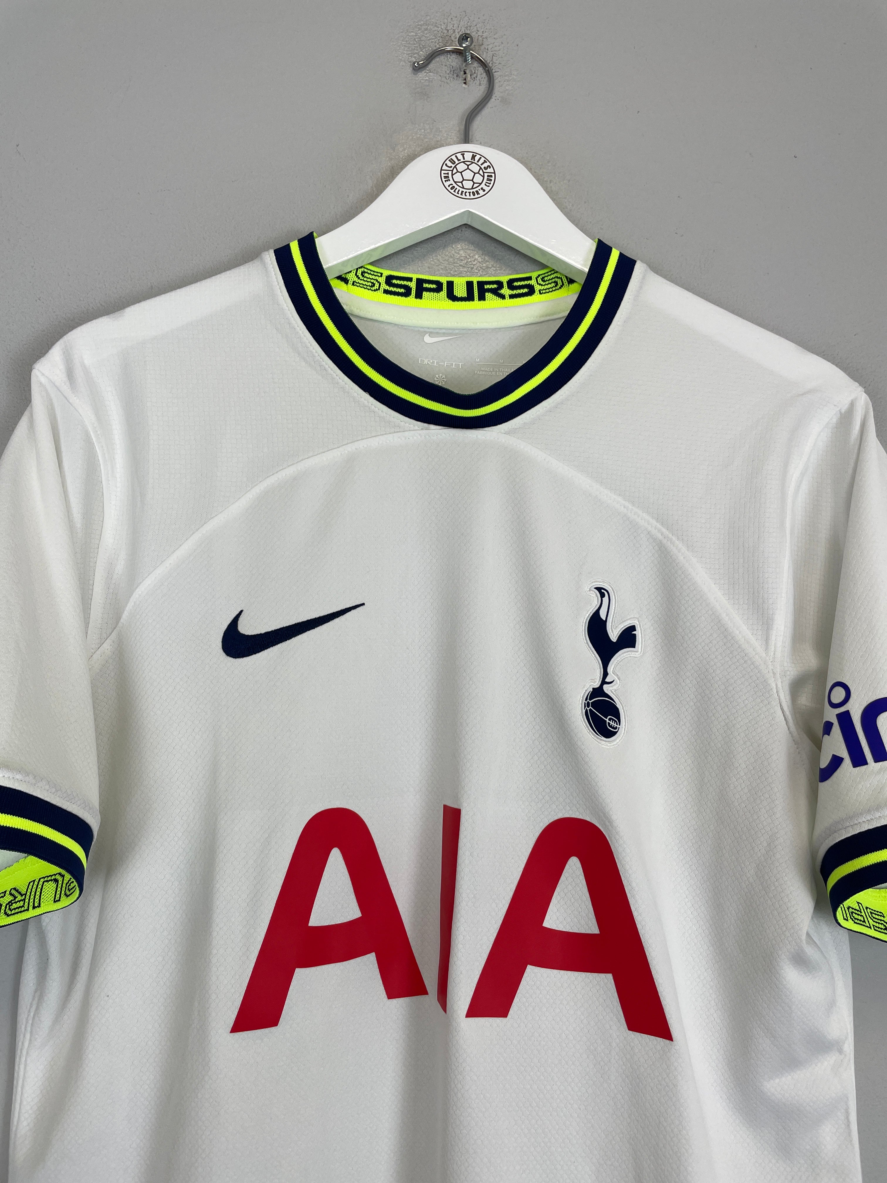 Shop 2022/23 TOTTENHAM RICHARLISON #9 HOME SHIRT (M) NIKE, classic football shirts, vintage football shirts & retro soccer jerseys at Cult Kits