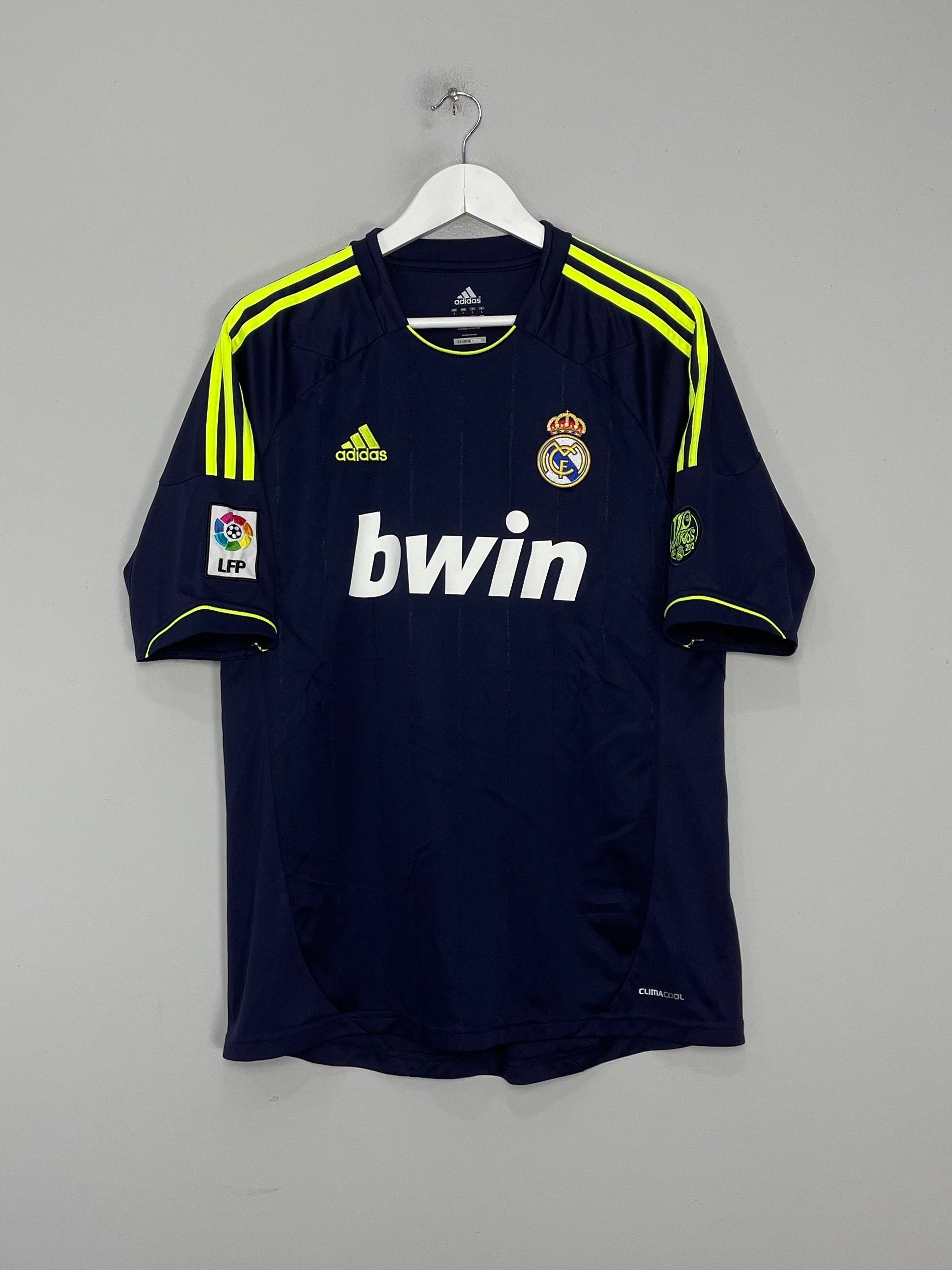 Shop 2012/13 REAL MADRID RONALDO #7 AWAY SHIRT (L) ADIDAS, classic football shirts, vintage football shirts & retro soccer jerseys at Cult Kits