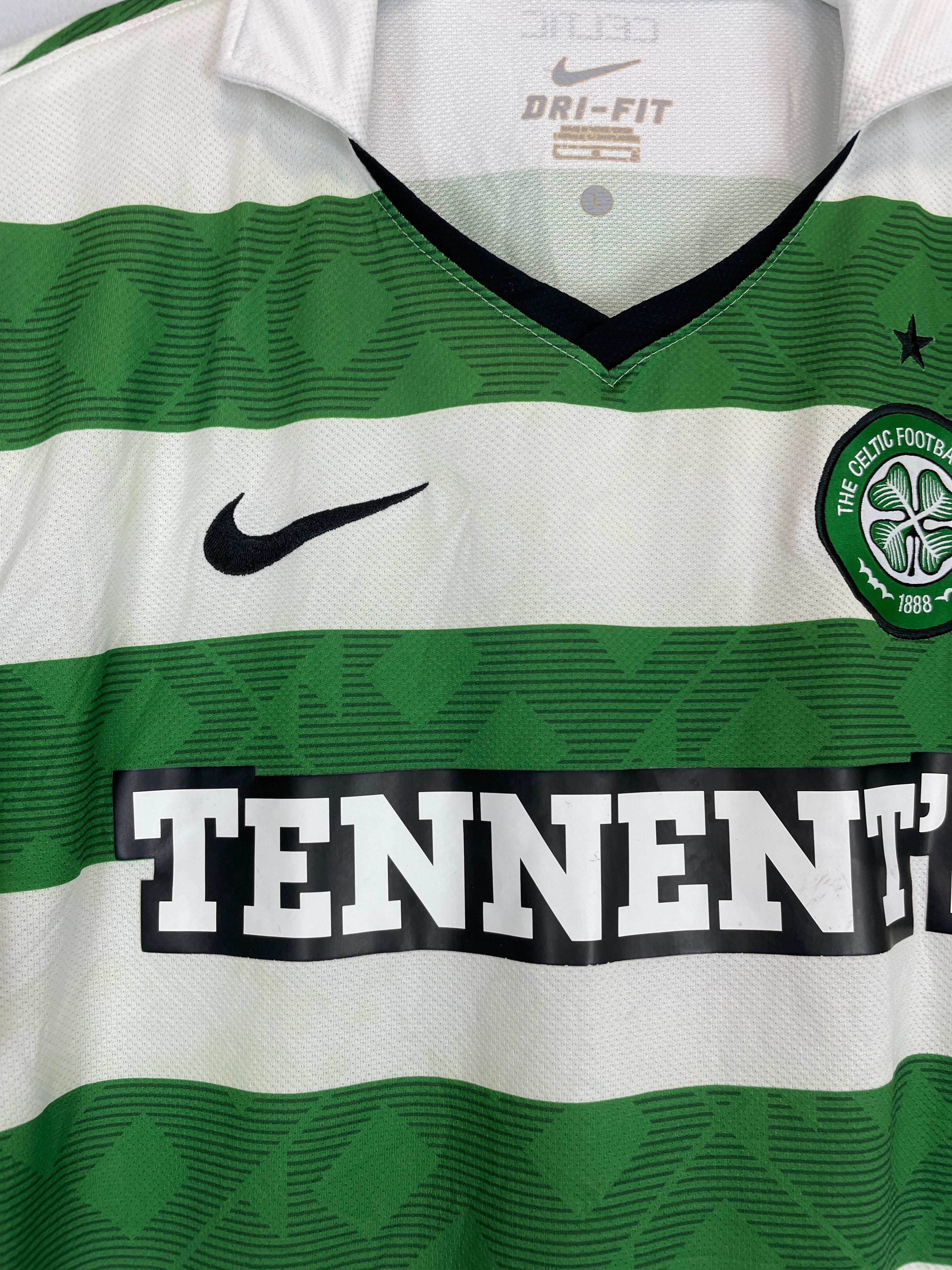 Shop 2010/12 CELTIC HOME SHIRT (L) NIKE, classic football shirts, vintage football shirts & retro soccer jerseys at Cult Kits