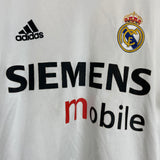 2004/05 REAL MADRID BECKHAM #23 HOME SHIRT (L) ADIDAS