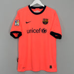 Shop 2009/10 BARCELONA IBRAHIMOVIC #10 AWAY SHIRT (L) NIKE, classic football shirts, vintage football shirts & retro soccer jerseys at Cult Kits