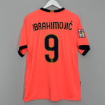 Shop 2009/10 BARCELONA IBRAHIMOVIC #10 AWAY SHIRT (L) NIKE, classic football shirts, vintage football shirts & retro soccer jerseys at Cult Kits