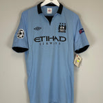 Shop 2012/13 MANCHESTER CITY YAYA TOURE #42 *BNWT* C/L HOME SHIRT (L) UMBRO, classic football shirts, vintage football shirts & retro soccer jerseys at Cult Kits