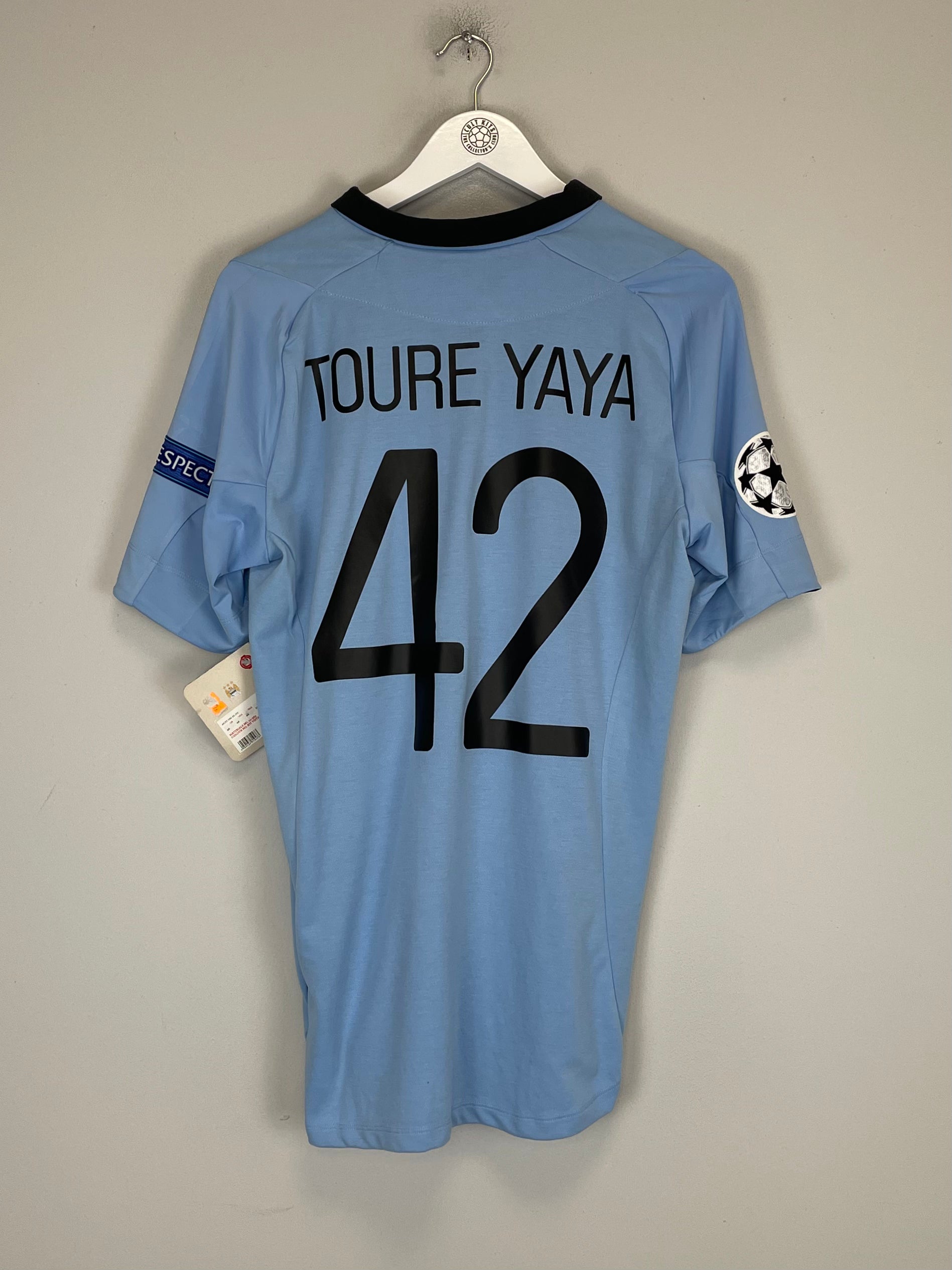 Shop 2012/13 MANCHESTER CITY YAYA TOURE #42 *BNWT* C/L HOME SHIRT (L) UMBRO, classic football shirts, vintage football shirts & retro soccer jerseys at Cult Kits