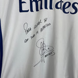 Shop 2016/17 REAL MADRID F.MORIENTES #9 *SIGNED* HOME SHIRT (M) ADIDAS, classic football shirts, vintage football shirts & retro soccer jerseys at Cult Kits