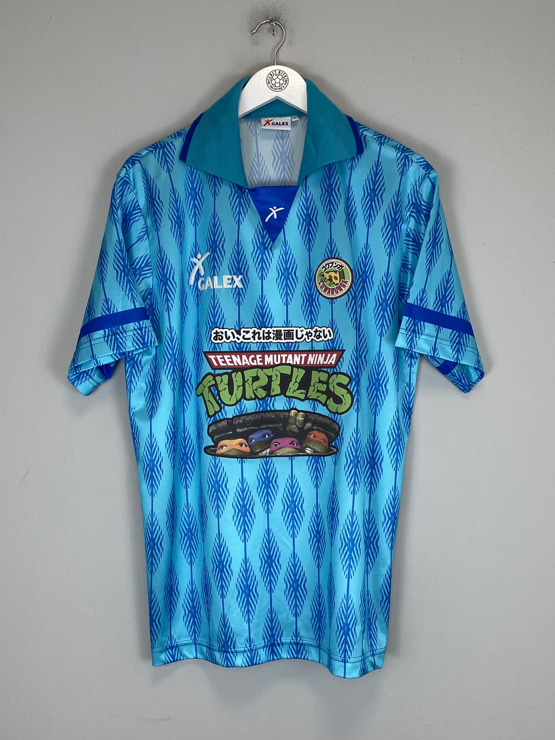 Shop 1998/99 NINJA TURTLES X JAPANESE MOVIE MASHUP #7 SHIRT (L) GALEX, classic football shirts, vintage football shirts & retro soccer jerseys at Cult Kits