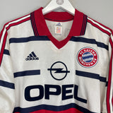 1998/00 BAYERN MUNICH EFFENBERG #11 AWAY SHIRT (L) ADIDAS