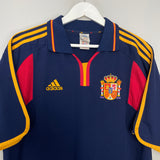 Shop 2000/02 SPAIN AWAY SHIRT (L) ADIDAS, classic football shirts, vintage football shirts & retro soccer jerseys at Cult Kits