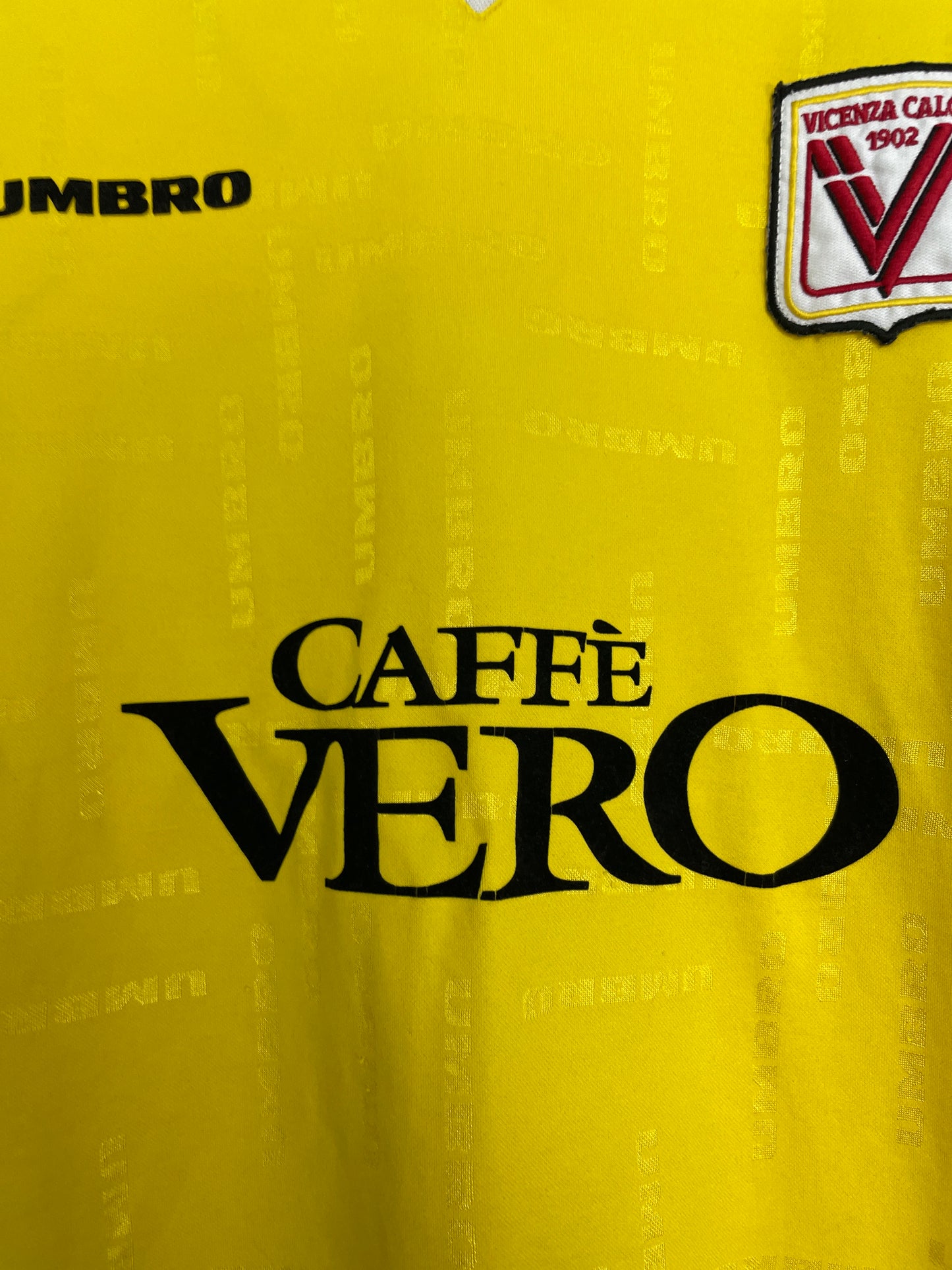 1999/00 VICENZA THIRD SHIRT (XL) UMBRO