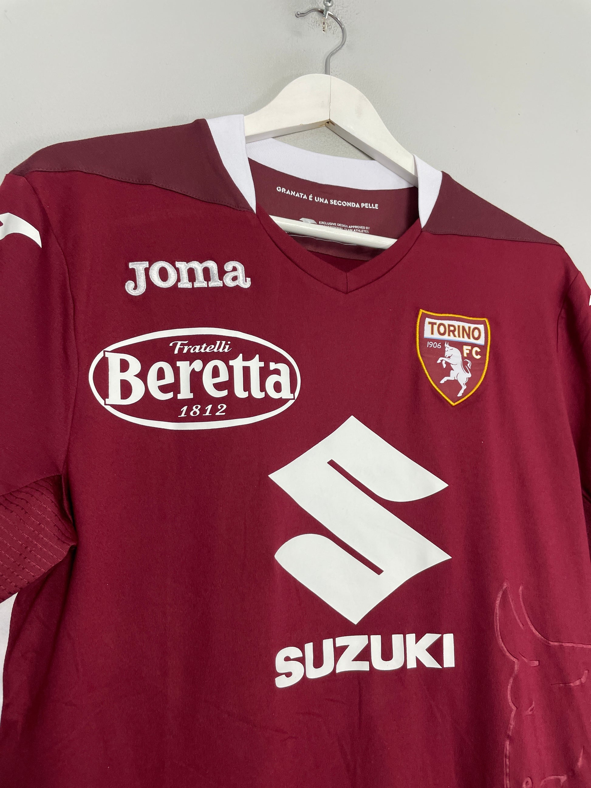 Joma Torino FC Away Belotti 9 Jersey 2021-2022 (Fan Style Printing)