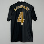 Shop 2013/14 MANCHESTER CITY KOMPANY #4 AWAY SHIRT (M) NIKE, classic football shirts, vintage football shirts & retro soccer jerseys at Cult Kits