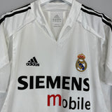 2004/05 REAL MADRID BECKHAM #23 *PLAYER ISSUE* HOME SHIRT (L) ADIDAS