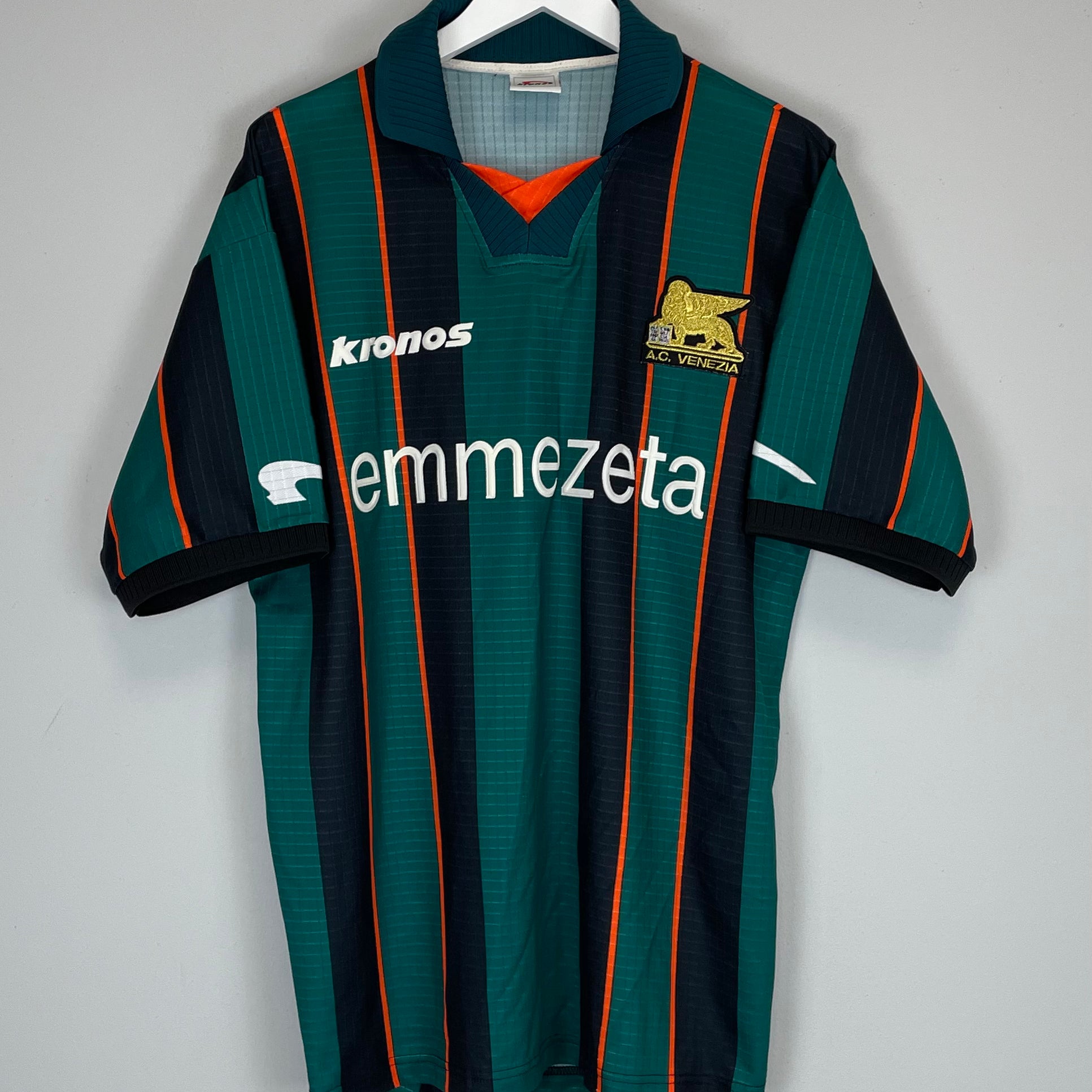 Shop 1999/00 VENEZIA HOME SHIRT (XL) KRONOS, classic football shirts, vintage football shirts & retro soccer jerseys at Cult Kits