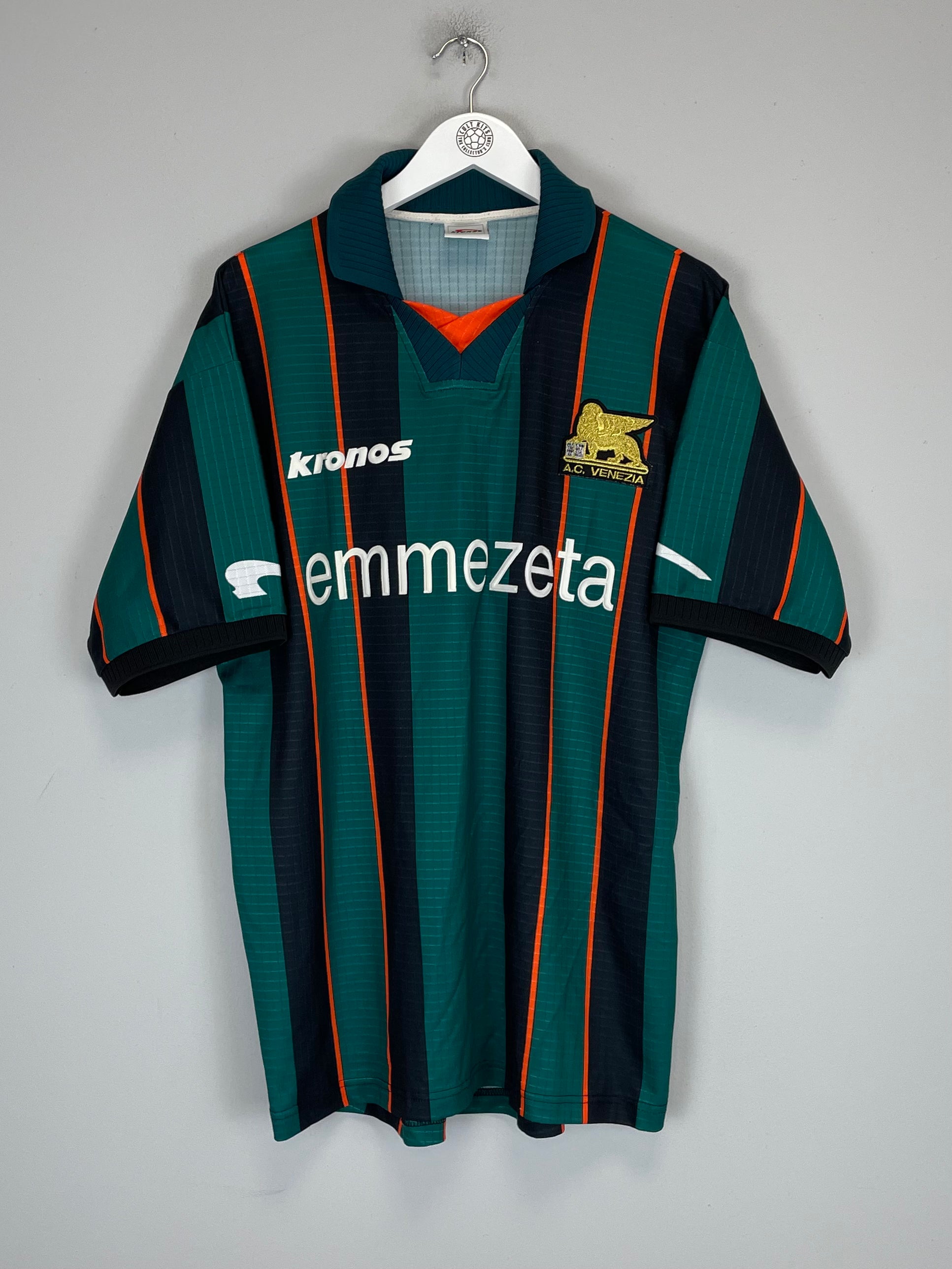 Shop 1999/00 VENEZIA HOME SHIRT (XL) KRONOS, classic football shirts, vintage football shirts & retro soccer jerseys at Cult Kits