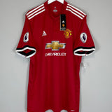 2017/18 MANCHESTER UNITED MKHITARYAN #22 *BNWT* AUTHENTIC HOME SHIRT (XXL) ADIDAS