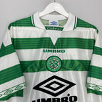 Shop 1997/99 CELTIC HOME SHIRT (XL) UMBRO, classic football shirts, vintage football shirts & retro soccer jerseys at Cult Kits