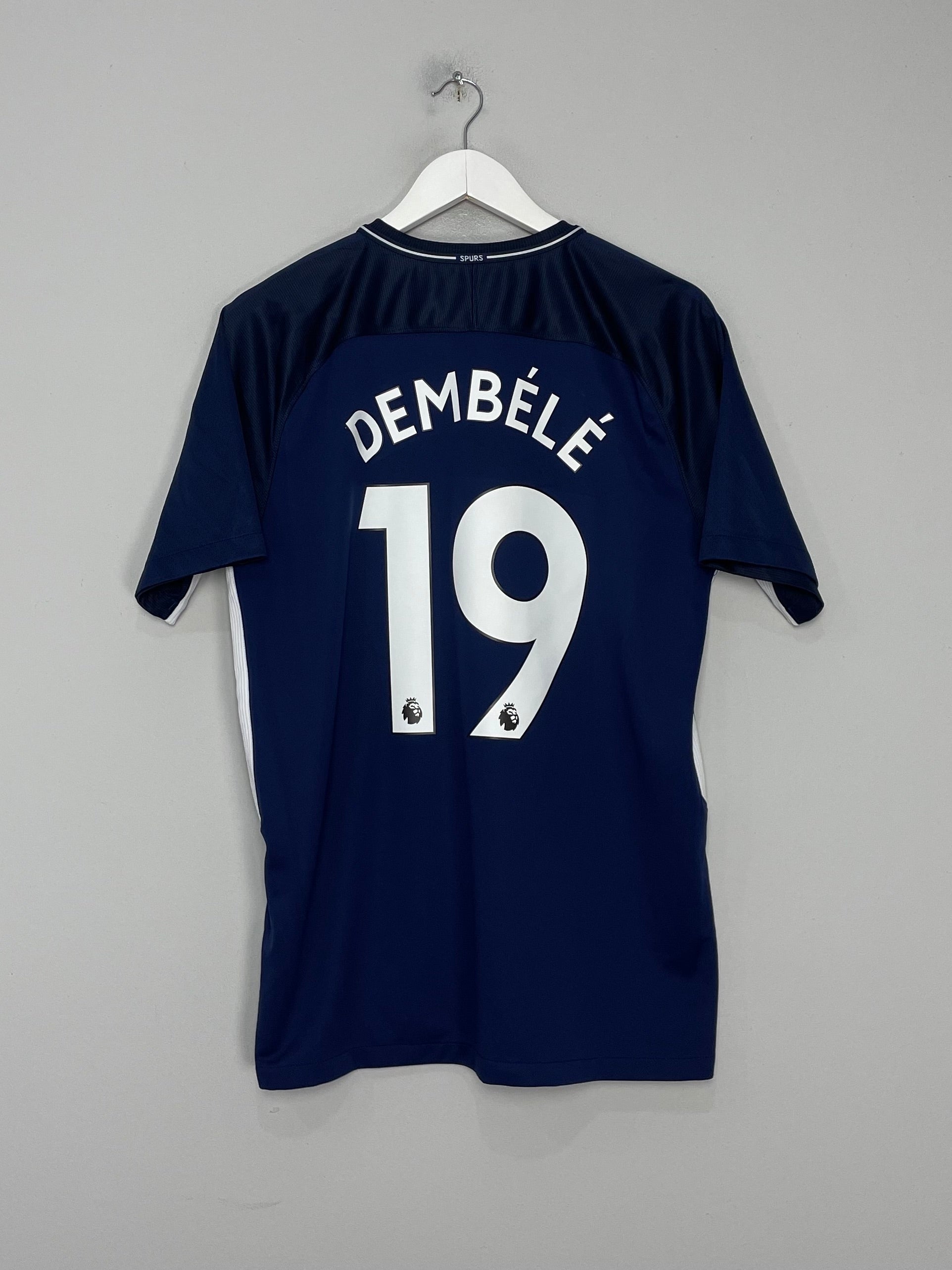 Shop 2017/18 TOTTENHAM DEMBELE #19 AWAY SHIRT (L) NIKE, classic football shirts, vintage football shirts & retro soccer jerseys at Cult Kits