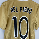 2008/09 JUVENTUS DEL PIERO #10 AWAY SHIRT (M) NIKE