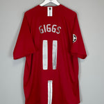 Shop 2007/08 MANCHESTER UNITED GIGGS #11 *C/L FINAL* HOME SHIRT (XXXL) NIKE, classic football shirts, vintage football shirts & retro soccer jerseys at Cult Kits