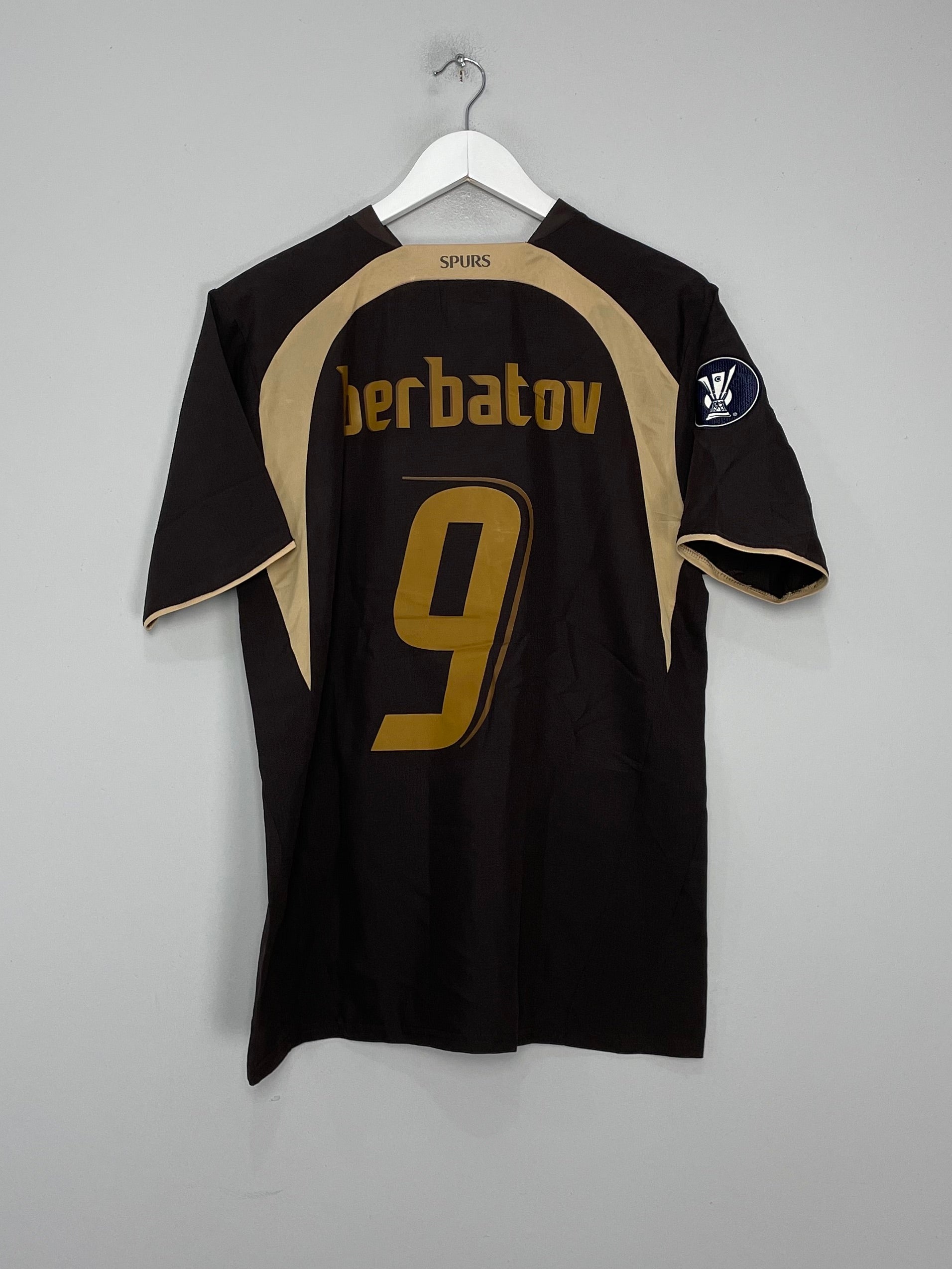 Shop 2006/07 TOTTENHAM BERBATOV #9 EUROPEAN THIRD SHIRT (M) PUMA, classic football shirts, vintage football shirts & retro soccer jerseys at Cult Kits
