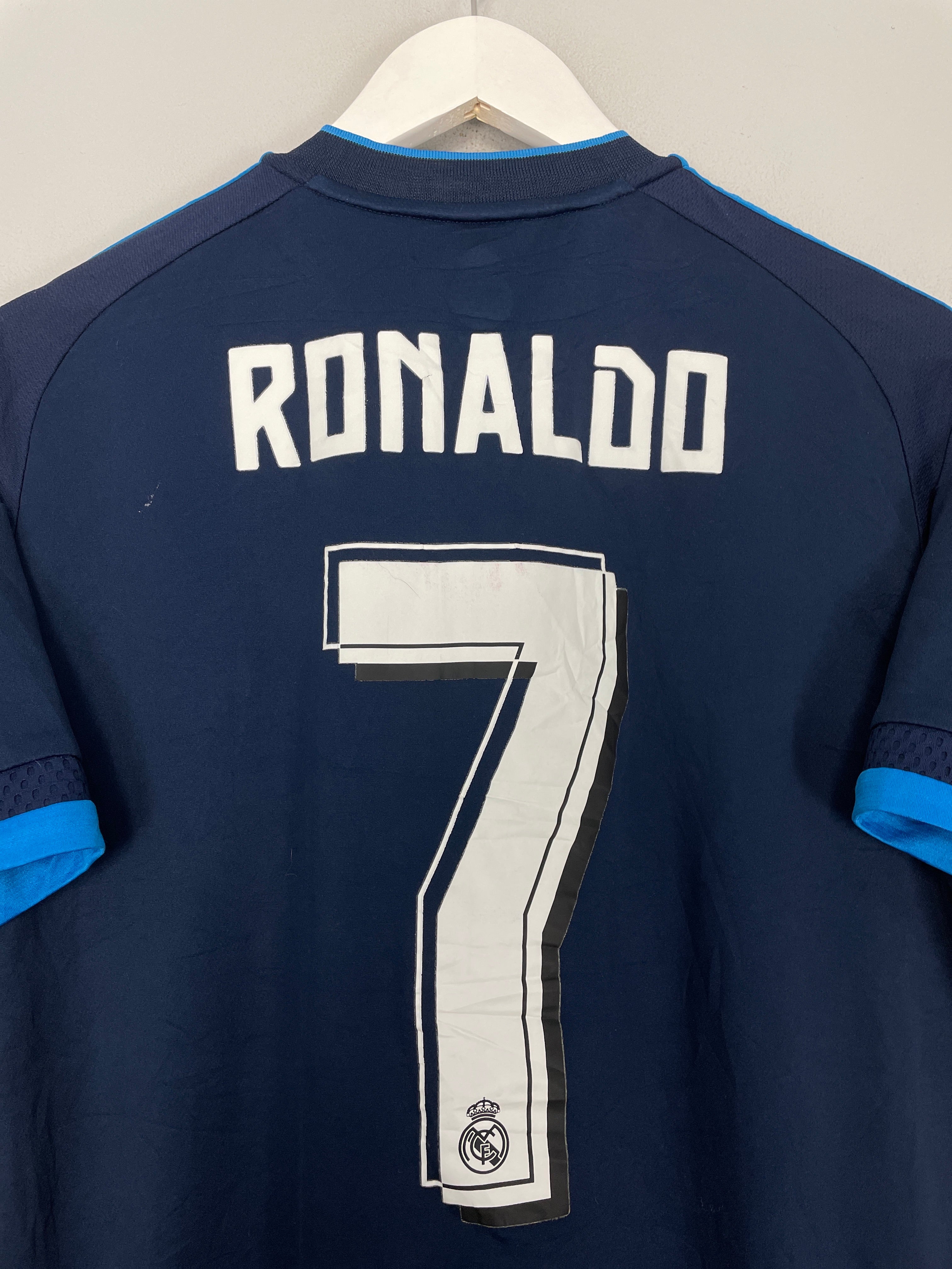 Shop 2015/16 REAL MADRID RONALDO #7 THIRD SHIRT (M) ADIDAS, classic football shirts, vintage football shirts & retro soccer jerseys at Cult Kits