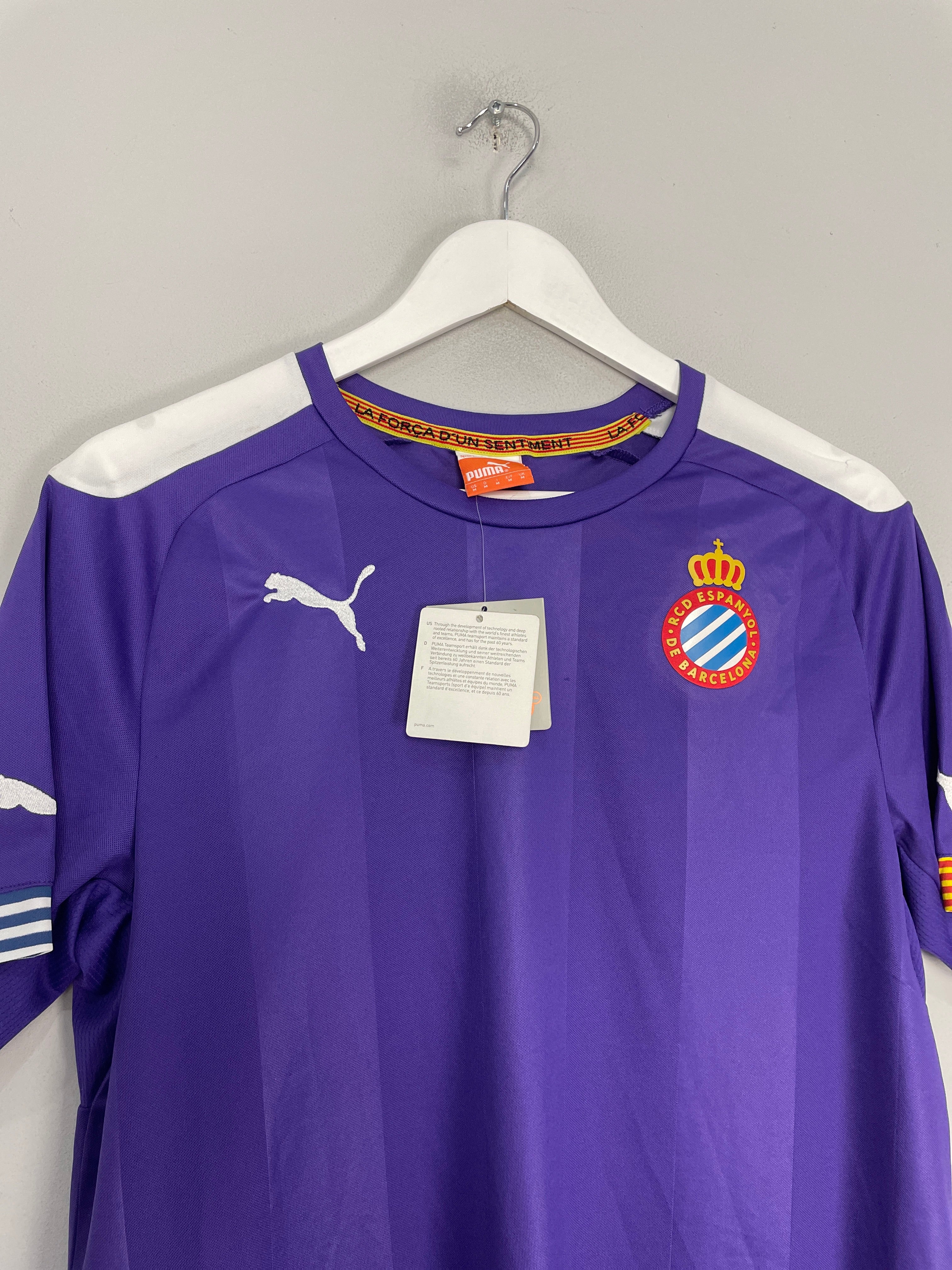 Shop 2014/15 ESPANYOL *BNWT* AWAY SHIRT (M) PUMA, classic football shirts, vintage football shirts & retro soccer jerseys at Cult Kits